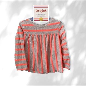 Cat & Jack Striped Long Sleeve